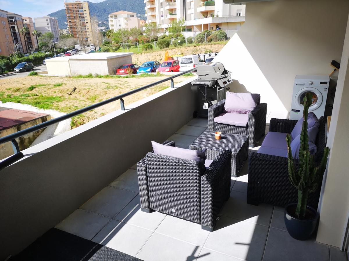 Agreable T2 Neuf Ajaccio Climatise Wi-Fi Apartment ภายนอก รูปภาพ